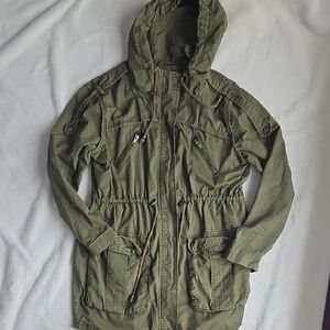 Asos size 4 green cargo jacket